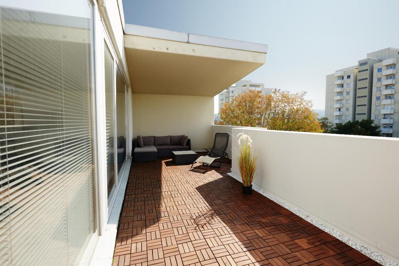 Stylisches Penthouse In Karlsruhe -Durlach المظهر الخارجي الصورة